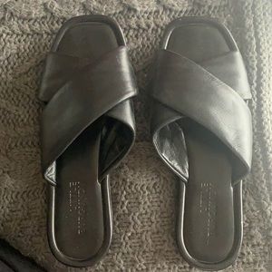 Little Burgundy Leather Sandals